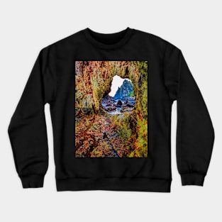 Bloody natural rock archway Crewneck Sweatshirt